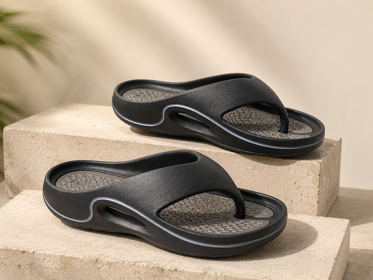 Trekio CloudFlex Comfort Slides Unisex| Lightweight Cushioned Everyday Slippers